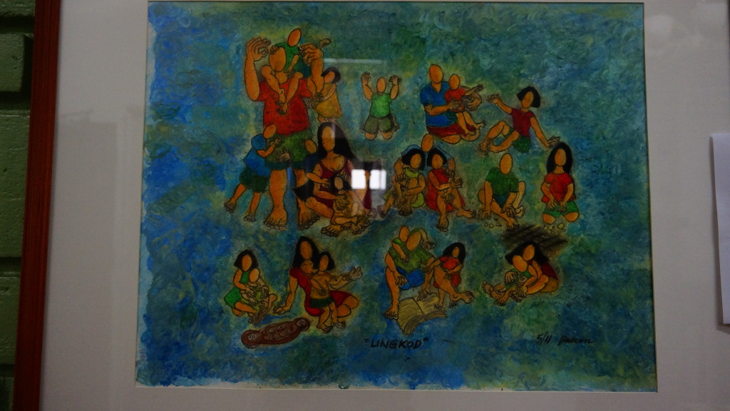 Painting in the Inter-Country Adoption Board office (ICAB)